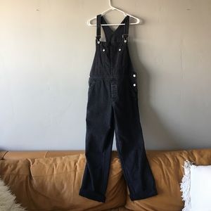 free people boyfriend overalls. size 27. worn once
